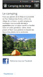 Mobile Screenshot of camping-delameije.com